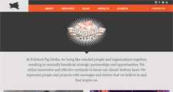 Desktop Screenshot of polishedpigmedia.com